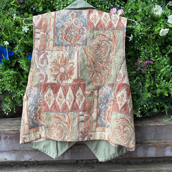 Vintage Longhorn Western Wear Vest - Picture 4 of 5